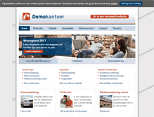 Tablet Screenshot of demokantoor.nl